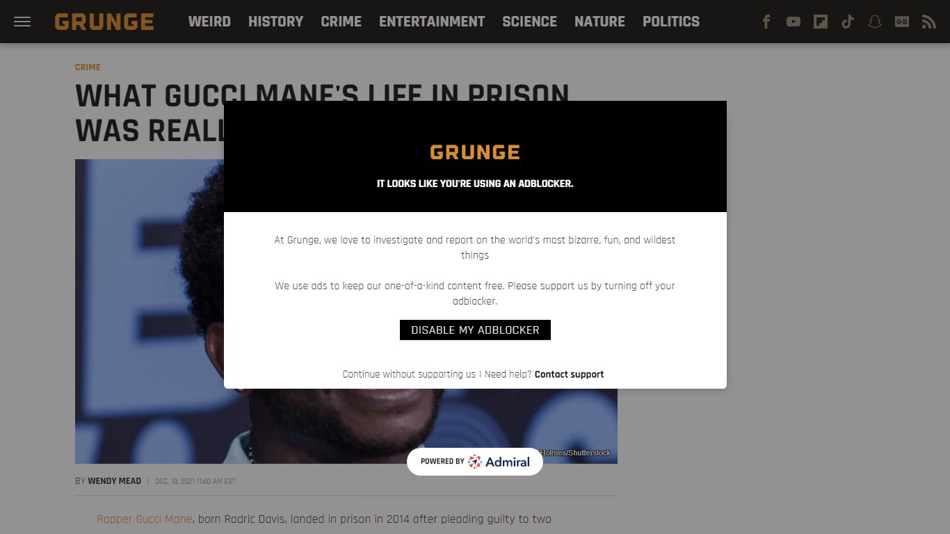 What Gucci Mane's Life In Prison Was Really Like - Grunge